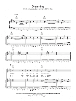 page one of Dreaming (Piano, Vocal & Guitar Chords)