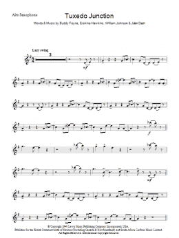 page one of Tuxedo Junction (Lead Sheet / Fake Book)