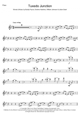 page one of Tuxedo Junction (Flute Solo)