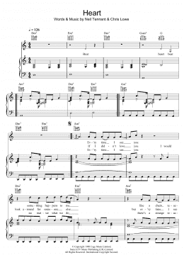 page one of Heart (Piano, Vocal & Guitar Chords)