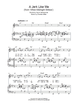 page one of A Jerk Like Me (Piano, Vocal & Guitar Chords)