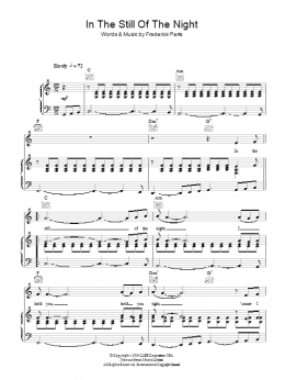 page one of In The Still Of The Night (Piano, Vocal & Guitar Chords)