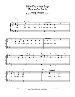 page one of Peace On Earth / Little Drummer Boy (Easy Piano)