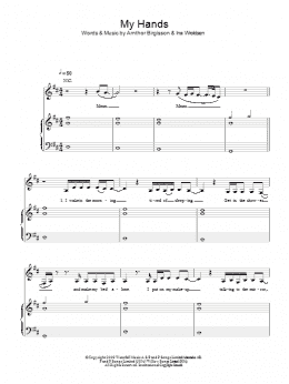 page one of My Hands (Piano, Vocal & Guitar Chords)
