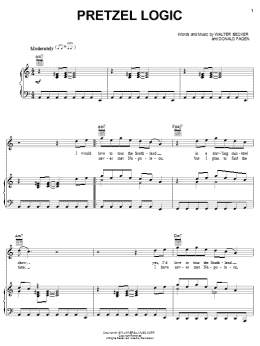 page one of Pretzel Logic (Piano, Vocal & Guitar Chords (Right-Hand Melody))