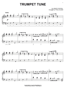 page one of Trumpet Tune (arr. Phillip Keveren) (Piano Solo)