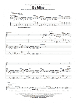 page one of Be Mine (Guitar Tab)