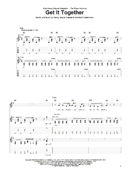 page one of Get It Together (Guitar Tab)