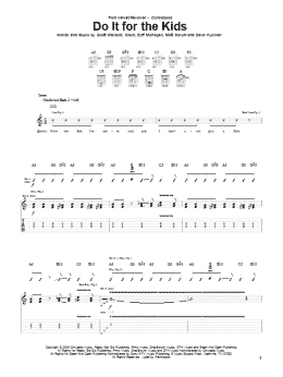 page one of Do It For The Kids (Guitar Tab)