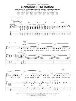 page one of Someone Else Before (Guitar Tab)