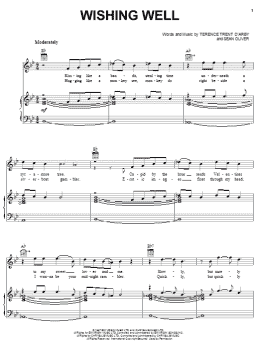 page one of Wishing Well (Piano, Vocal & Guitar Chords (Right-Hand Melody))