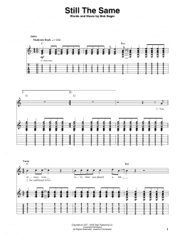 page one of Still The Same (Guitar Tab (Single Guitar))