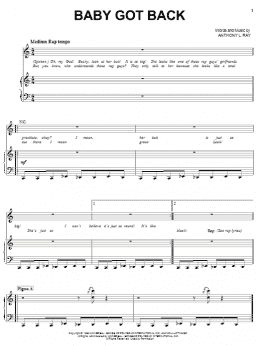 page one of Baby Got Back (Piano, Vocal & Guitar Chords (Right-Hand Melody))