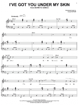 page one of I've Got You Under My Skin (Piano & Vocal)