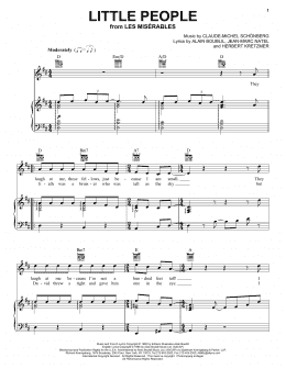 page one of Little People (Piano, Vocal & Guitar Chords (Right-Hand Melody))