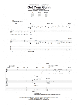 page one of Get Your Gunn (Guitar Tab)