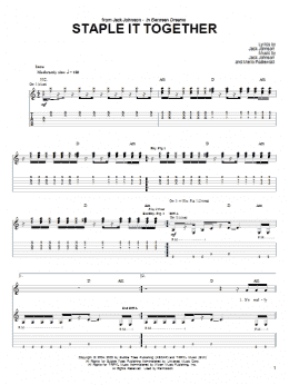 page one of Staple It Together (Guitar Tab)