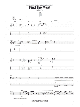 page one of Find The Meat (Guitar Tab)