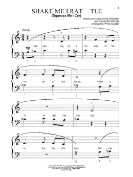 page one of Shake Me I Rattle (Squeeze Me I Cry) (arr. Phillip Keveren) (Beginning Piano Solo)