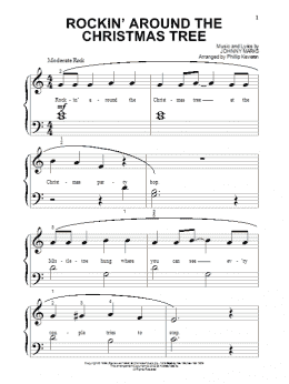 page one of Rockin' Around The Christmas Tree (arr. Phillip Keveren) (Beginning Piano Solo)