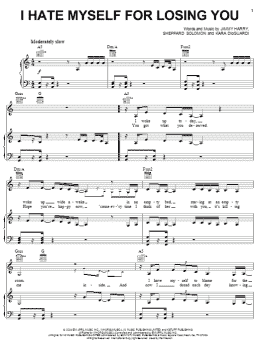 page one of I Hate Myself For Losing You (Piano, Vocal & Guitar Chords (Right-Hand Melody))