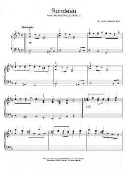 page one of Rondeau (Easy Piano)