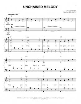 page one of Unchained Melody (Accordion)