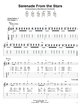 page one of Serenade From The Stars (Easy Guitar Tab)