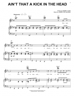 page one of Ain't That A Kick In The Head (Piano, Vocal & Guitar Chords (Right-Hand Melody))