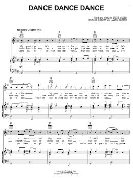 page one of Dance Dance Dance (Piano, Vocal & Guitar Chords (Right-Hand Melody))