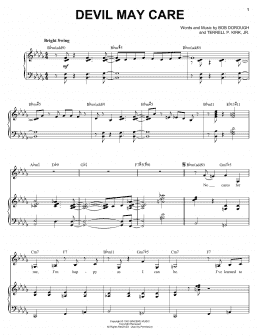 page one of Devil May Care (Piano & Vocal)