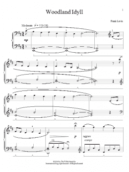 page one of Woodland Idyll (Educational Piano)