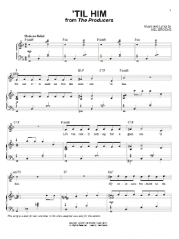 page one of 'Til Him (Piano & Vocal)
