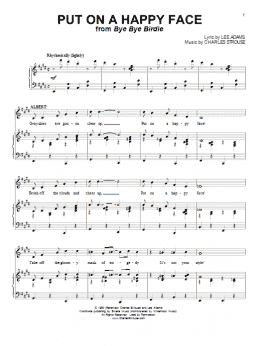 page one of Put On A Happy Face (Piano & Vocal)