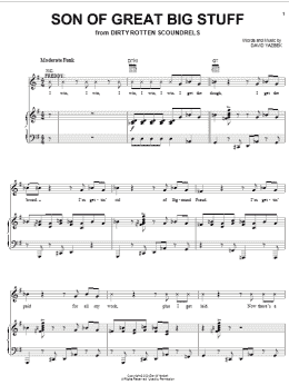 page one of Son Of Great Big Stuff (Piano, Vocal & Guitar Chords (Right-Hand Melody))