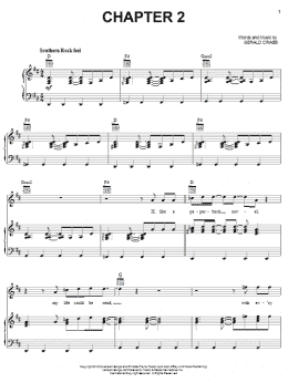 page one of Chapter 2 (Piano, Vocal & Guitar Chords (Right-Hand Melody))