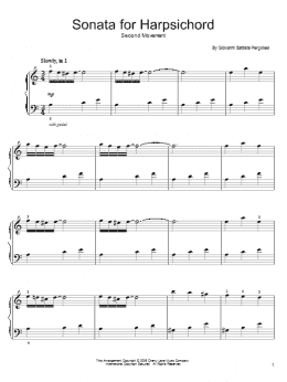 page one of Andantino Espressivo (Easy Piano)