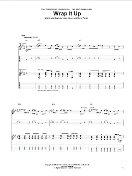 page one of Wrap It Up (Guitar Tab)