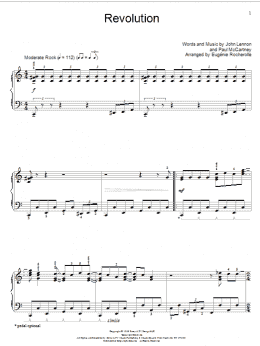 page one of Revolution (Educational Piano)