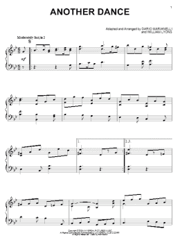 page one of Another Dance (from Pride And Prejudice) (Piano Solo)