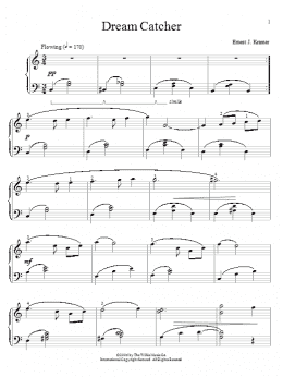 page one of Dream Catcher (Educational Piano)