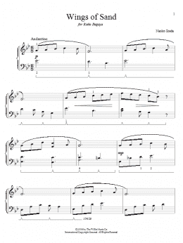 page one of Wings Of Sand (Educational Piano)