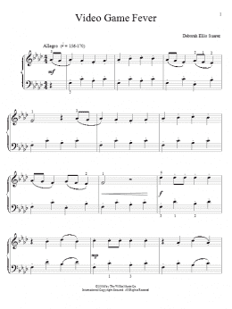 page one of Video Game Fever (Educational Piano)