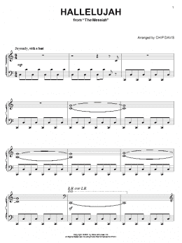 page one of Hallelujah (Piano Solo)