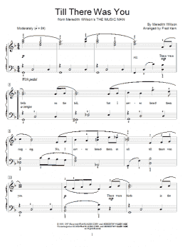 page one of Till There Was You (Educational Piano)