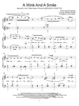 page one of A Wink And A Smile (Educational Piano)