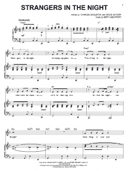page one of Strangers In The Night (Piano & Vocal)