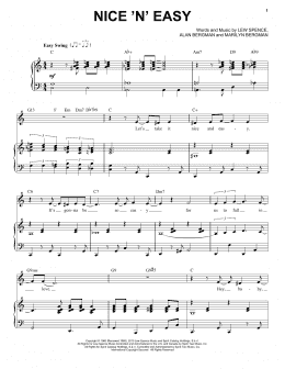 page one of Nice 'n' Easy (Piano & Vocal)