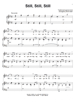 page one of Still, Still, Still (Piano & Vocal)