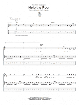 page one of Help The Poor (Guitar Tab)